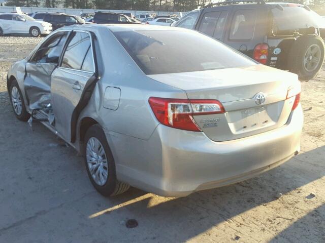4T4BF1FK8DR275332 - 2013 TOYOTA CAMRY L GRAY photo 10