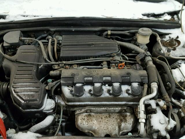 2HGES26714H612484 - 2004 HONDA CIVIC EX ნაცრისფერი ფოტო 7