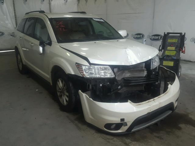 3C4PDCBB3DT537263 - 2013 DODGE JOURNEY SX WHITE photo 3