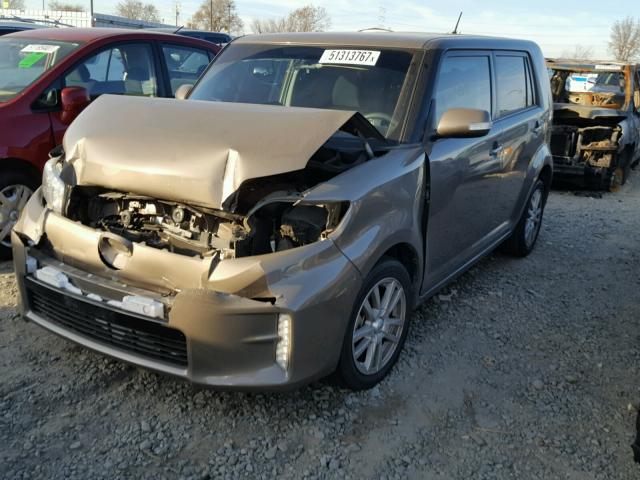 JTLZE4FE1FJ076949 - 2015 TOYOTA SCION XB TAN photo 2