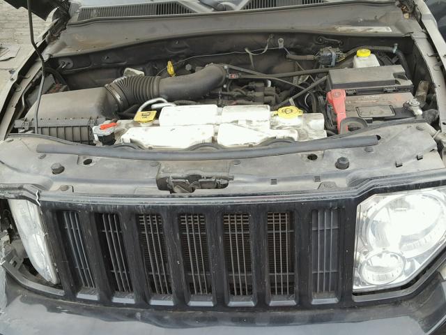 1J8GP28K19W533196 - 2009 JEEP LIBERTY SP BLACK photo 7