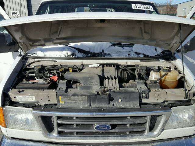 1FBNE31L97DB06228 - 2007 FORD ECONOLINE WHITE photo 7