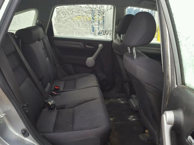 JHLRE48327C047556 - 2007 HONDA CR-V LX SILVER photo 6