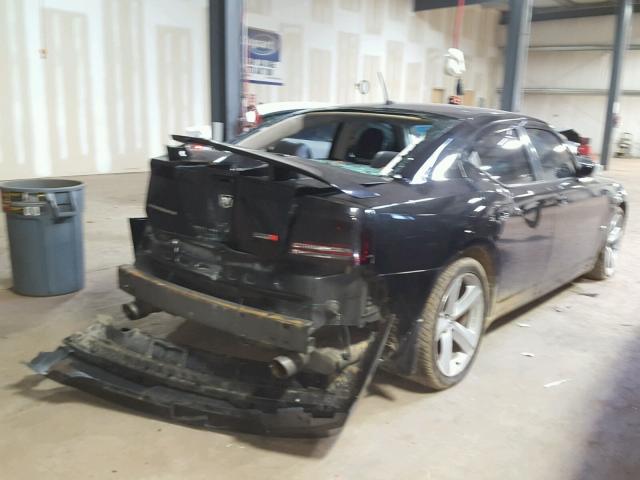 2B3LA73W88H197639 - 2008 DODGE CHARGER SR BLACK photo 4