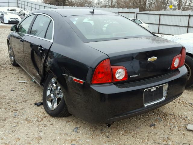 1G1ZH57NX94222347 - 2009 CHEVROLET MALIBU 1LT 黑色 照片 3