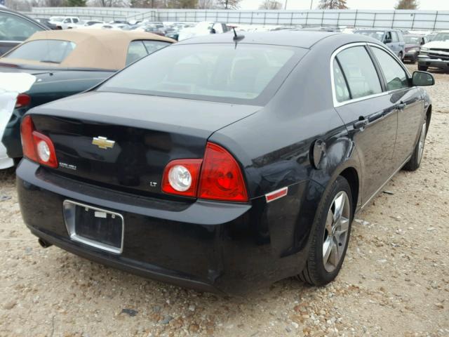 1G1ZH57NX94222347 - 2009 CHEVROLET MALIBU 1LT 黑色 照片 4