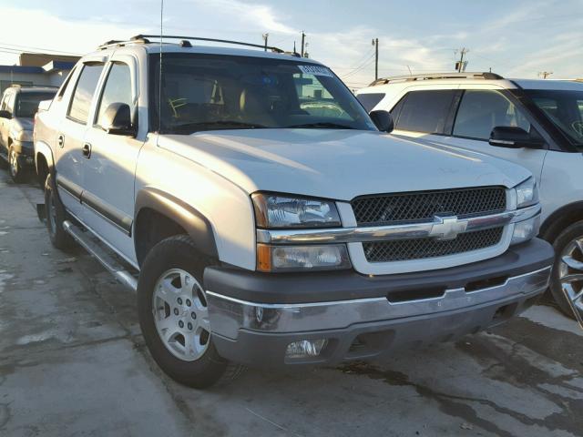 3GNEK12T14G114739 - 2004 CHEVROLET AVALANCHE WHITE photo 1