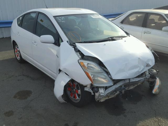 JTDKB20U383445697 - 2008 TOYOTA PRIUS WHITE photo 1