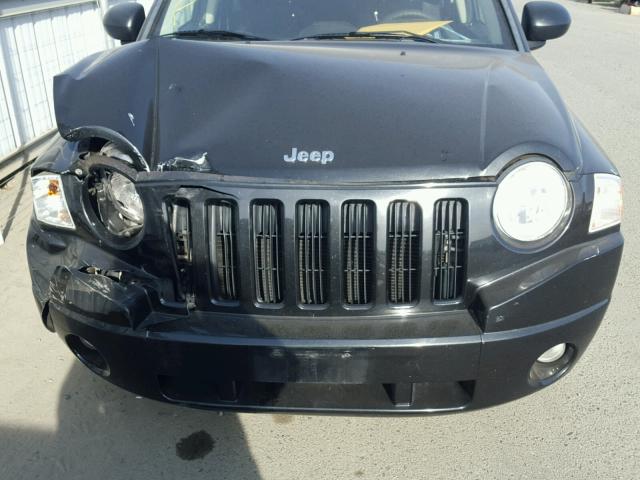 1J4NF4FB7AD611572 - 2010 JEEP COMPASS SP BLACK photo 7