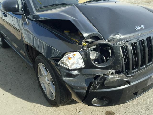 1J4NF4FB7AD611572 - 2010 JEEP COMPASS SP BLACK photo 9