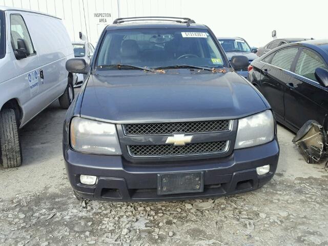 1GNDT13S862291945 - 2006 CHEVROLET TRAILBLAZE GRAY photo 9