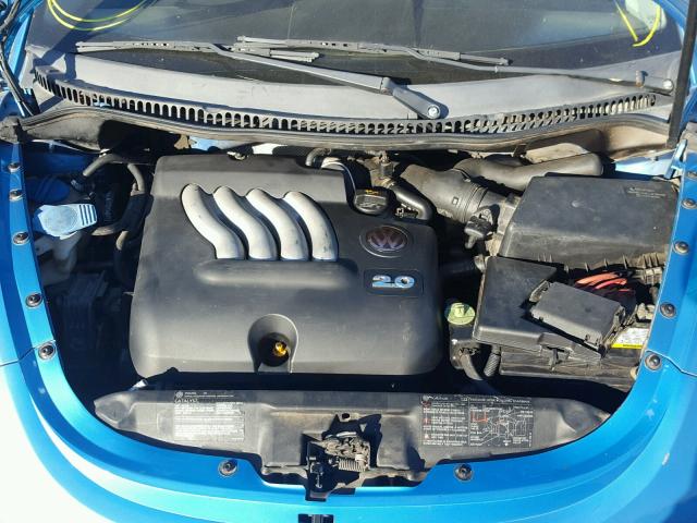 3VWGK31C64M419926 - 2004 VOLKSWAGEN NEW BEETLE 蓝色 照片 7