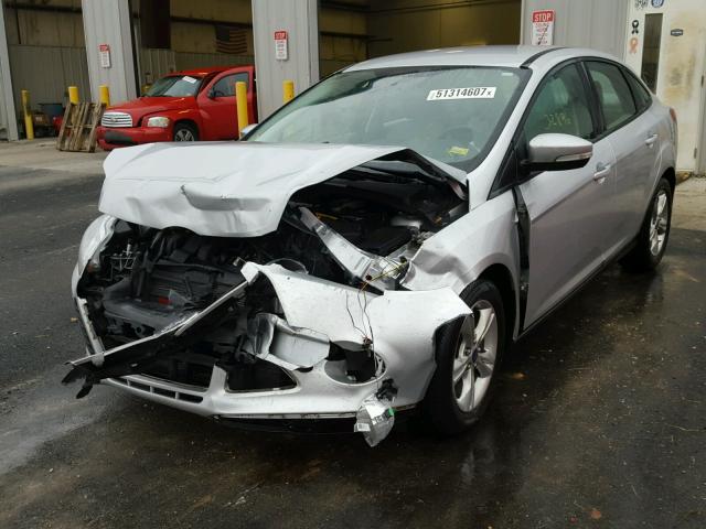 1FADP3F28EL268703 - 2014 FORD FOCUS SE SILVER photo 2