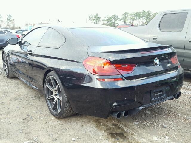 WBSLX9C53ED160225 - 2014 BMW M6 BLACK photo 3