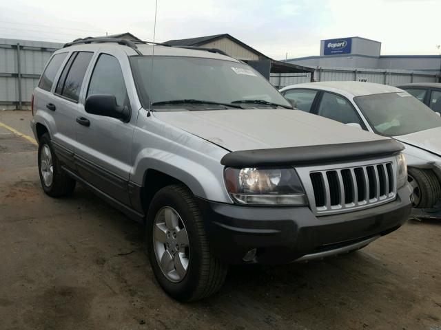 1J4GX48J44C304137 - 2004 JEEP GRAND CHER SILVER photo 1