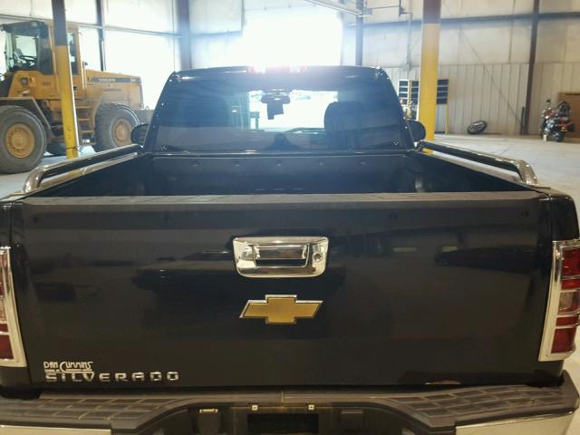 1GCEK14J88Z103845 - 2008 CHEVROLET SILVERADO BLACK photo 6