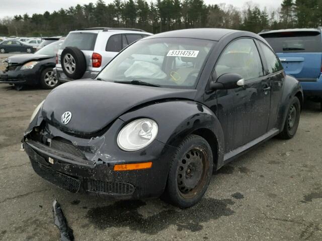 3VWEG31C67M508716 - 2007 VOLKSWAGEN NEW BEETLE BLACK photo 2