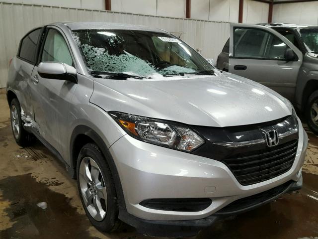 3CZRU6H34GM745347 - 2016 HONDA HR-V LX SILVER photo 1