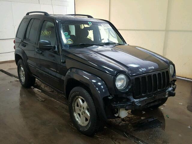 1J4GL58K93W729196 - 2003 JEEP LIBERTY LI BLUE photo 1