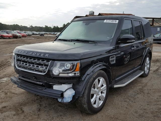 SALAG2V62FA772861 - 2015 LAND ROVER LR4 HSE BLACK photo 2