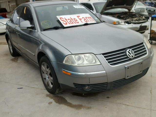 WVWAD63B95P026409 - 2005 VOLKSWAGEN PASSAT GLS GRAY photo 1