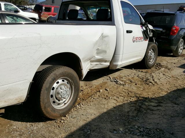 3C6LD4AT3CG280876 - 2012 DODGE RAM 2500 S WHITE photo 10