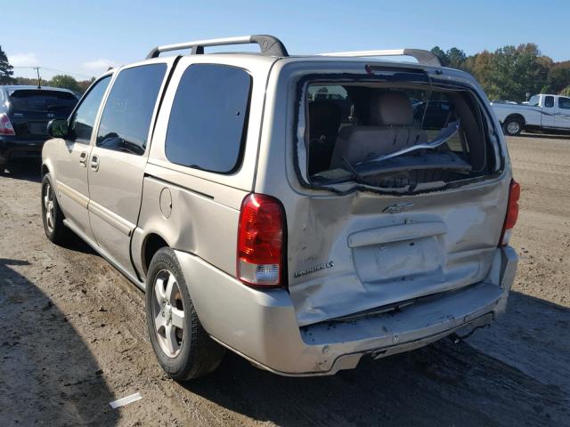 1GNDV33117D190586 - 2007 CHEVROLET UPLANDER L 棕色 照片 3