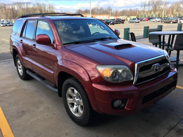 JTEBU14R68K028408 - 2008 TOYOTA 4RUNNER SR RED photo 1