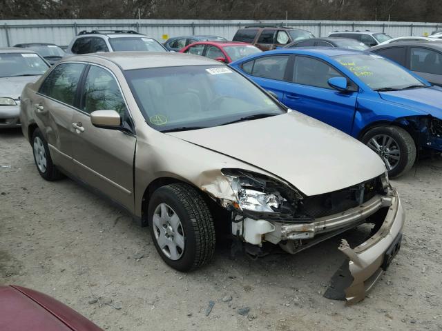 1HGCM56446A067472 - 2006 HONDA ACCORD LX BEIGE photo 1