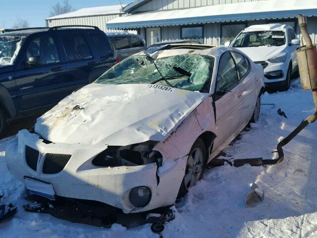 2G2WP552481103603 - 2008 PONTIAC GRAND PRIX WHITE photo 2