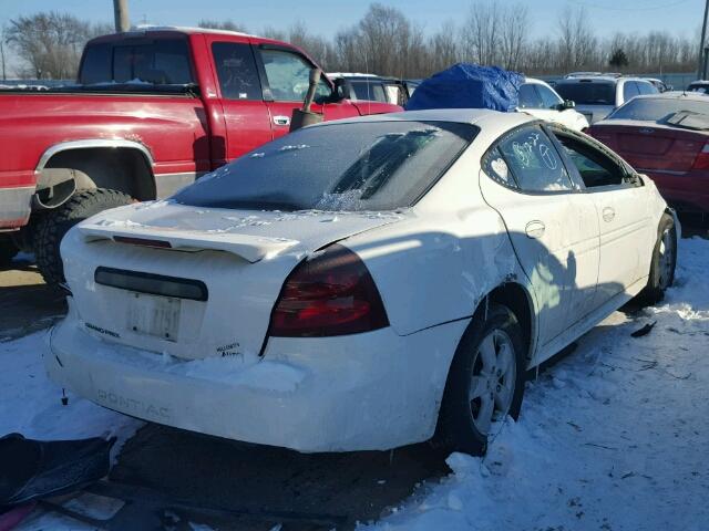 2G2WP552481103603 - 2008 PONTIAC GRAND PRIX WHITE photo 4