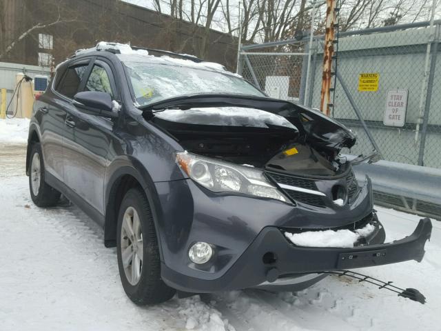 JTMRFREVXED092930 - 2014 TOYOTA RAV4 XLE GRAY photo 1