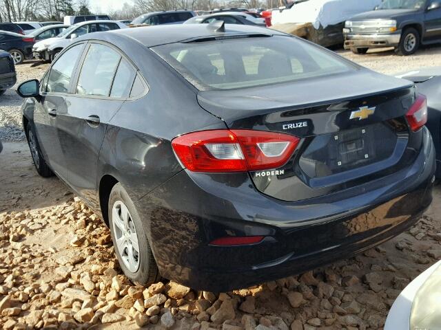 1G1BC5SM5H7208853 - 2017 CHEVROLET CRUZE LS BLACK photo 3