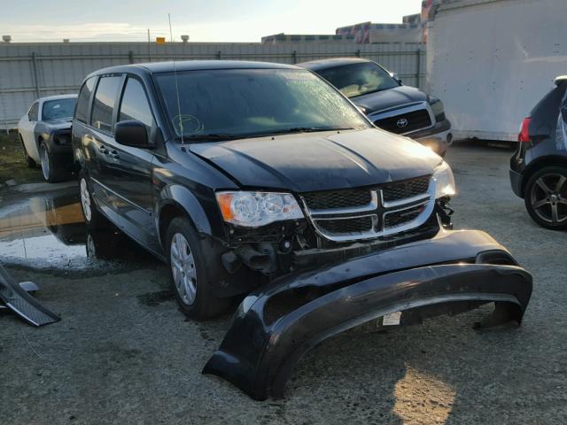 2C4RDGBG6ER379937 - 2014 DODGE GRAND CARA GRAY photo 1