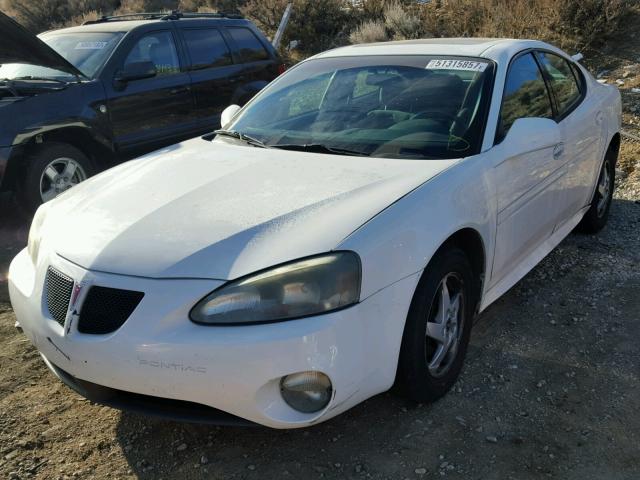 2G2WS522X41175483 - 2004 PONTIAC GRAND PRIX WHITE photo 2