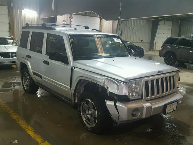 1J8HG48KX6C197304 - 2006 JEEP COMMANDER ვერცხლისფერი ფოტო 1