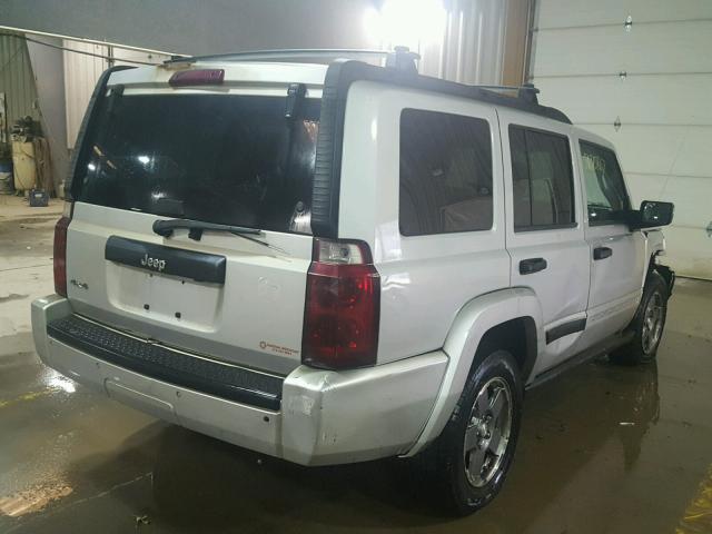1J8HG48KX6C197304 - 2006 JEEP COMMANDER ვერცხლისფერი ფოტო 4