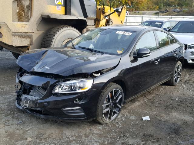 YV140MTL2J2465376 - 2018 VOLVO S60 DYNAMI BLACK photo 2