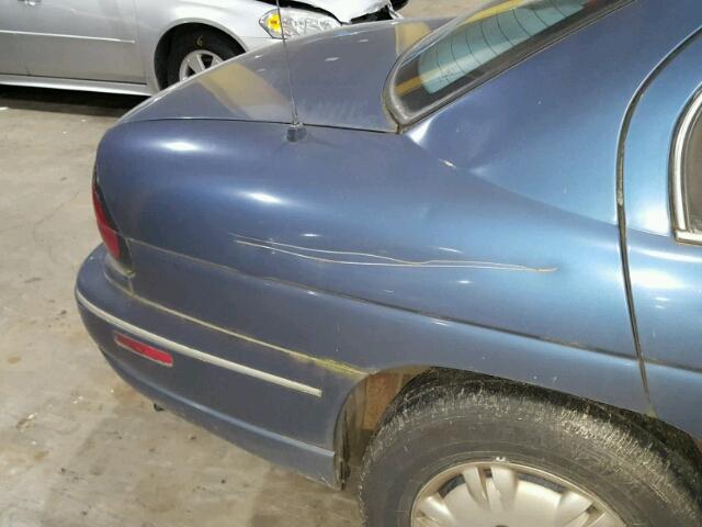 2G1WL52M8T1182675 - 1996 CHEVROLET LUMINA BLUE photo 10