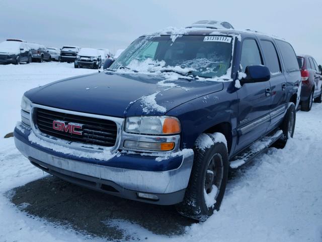 1GKFK16Z23J196963 - 2003 GMC YUKON XL K BLUE photo 2