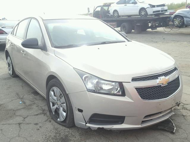 1G1PC5SH1C7125048 - 2012 CHEVROLET CRUZE LS TAN photo 1