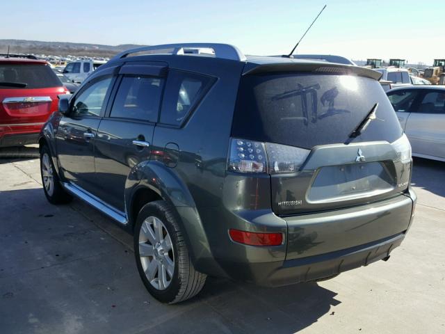 JA4LT31W79Z004574 - 2009 MITSUBISHI OUTLANDER GRAY photo 3