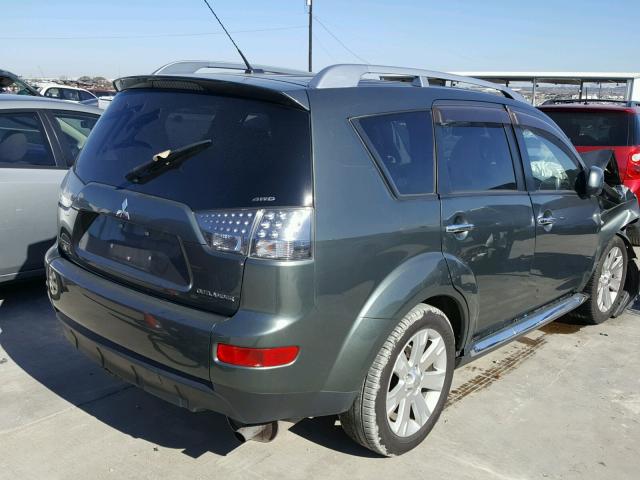 JA4LT31W79Z004574 - 2009 MITSUBISHI OUTLANDER GRAY photo 4