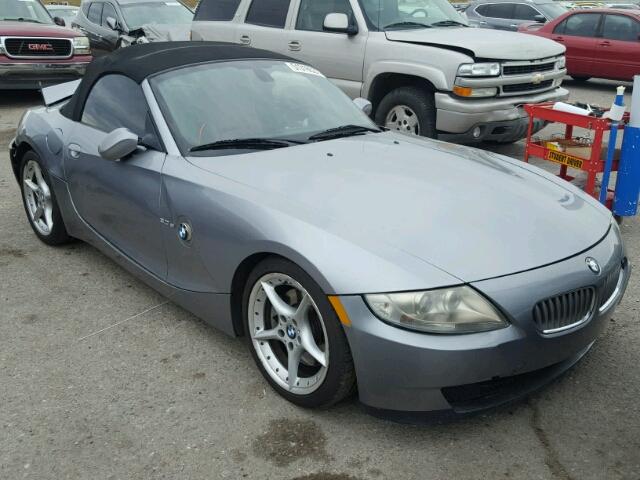 4USBU53516LX01097 - 2006 BMW Z4 3.0SI SILVER photo 1