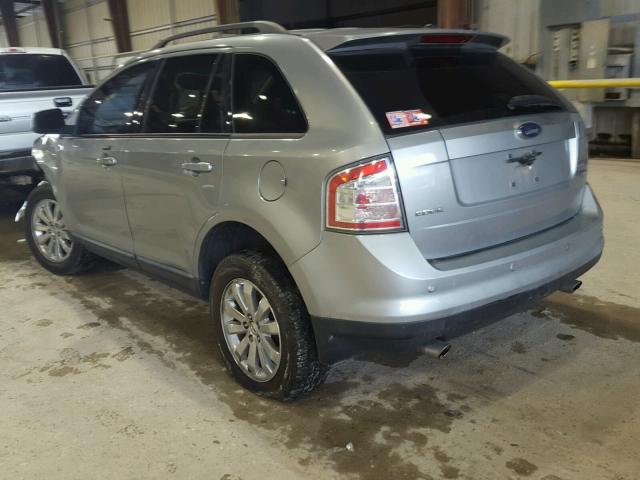 2FMDK38C77BB25934 - 2007 FORD EDGE SEL GRAY photo 3