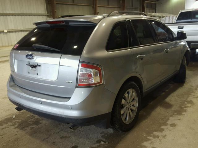 2FMDK38C77BB25934 - 2007 FORD EDGE SEL GRAY photo 4