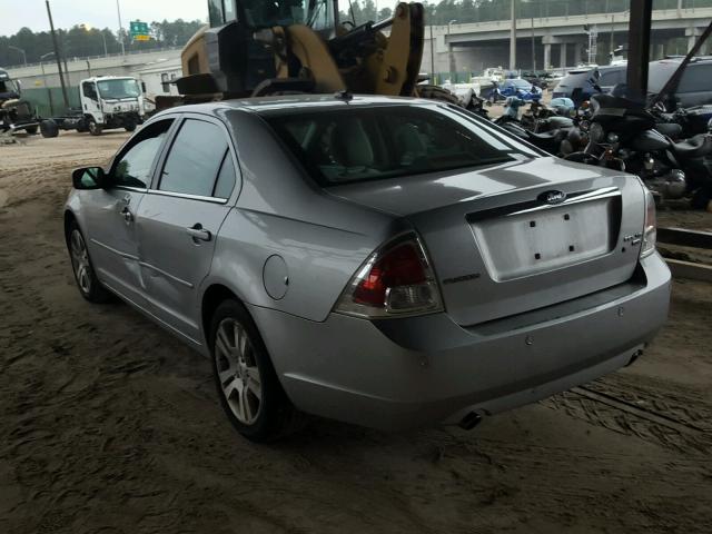 3FAHP02189R136819 - 2009 FORD FUSION SEL SILVER photo 3