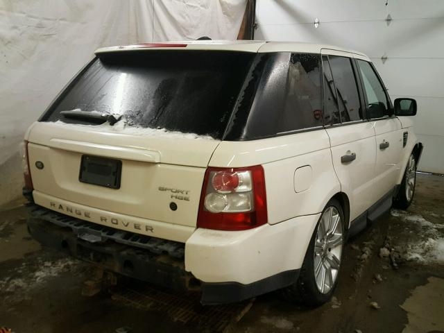 SALSK25479A215028 - 2009 LAND ROVER RANGE ROVE WHITE photo 4