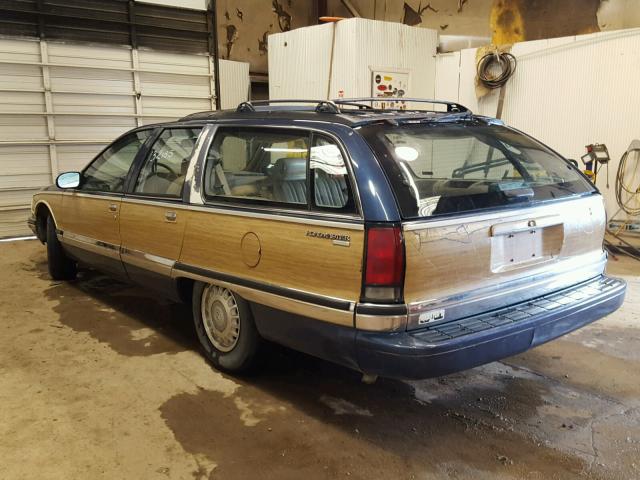 1G4BR82P3TR413307 - 1996 BUICK ROADMASTER BLUE photo 3