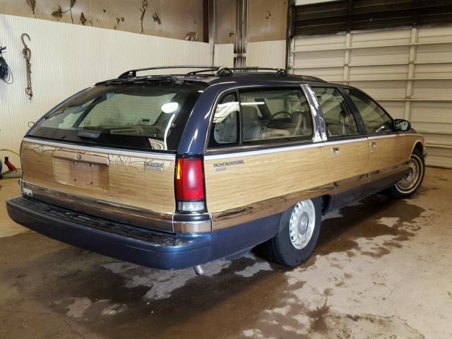 1G4BR82P3TR413307 - 1996 BUICK ROADMASTER BLUE photo 4